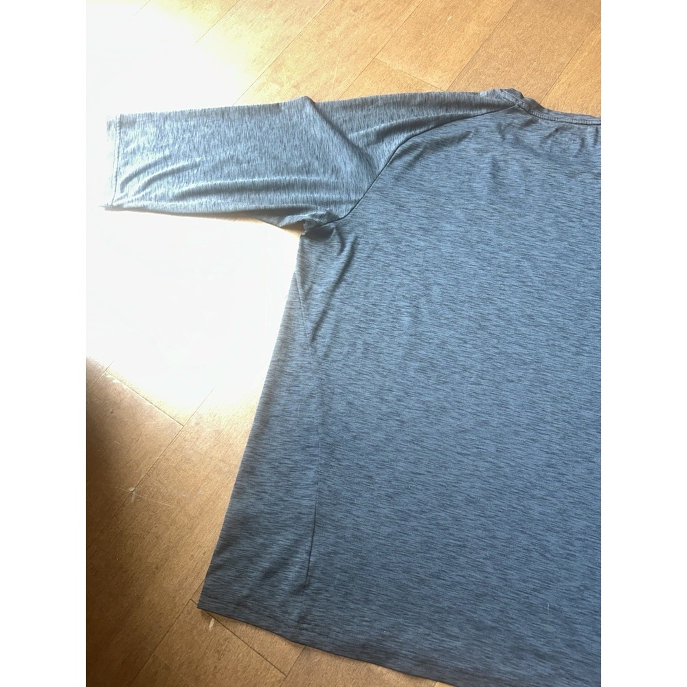 The Nike Tee Half Sleeve Mens XXL Dri Fit Heather Gray - Picture 10 of 12
